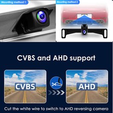 Backup camera License Plate Car Rear View Reverse Camera Night Vision Waterproof