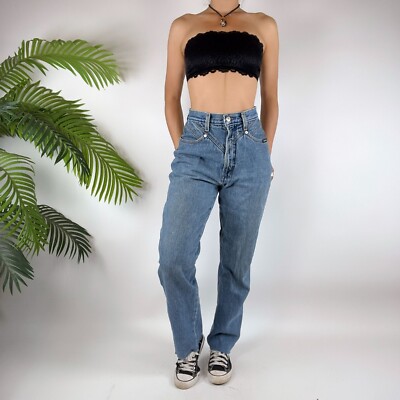 Vintage 90s Grunge High Waisted Casual Indie Denim Women's