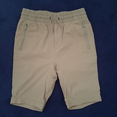 JUNGEN GAP KINDER BEIGE STEIN KHAKI SHORTS L ALTER 10 JAHRE HÖHE 140 CM GEBRAUCHT
