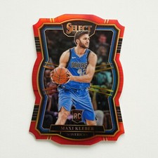 2017-18 Select Red Die-Cut Prizm Rookie Maxi Kleber 72/135 Dallas Mavericks #137