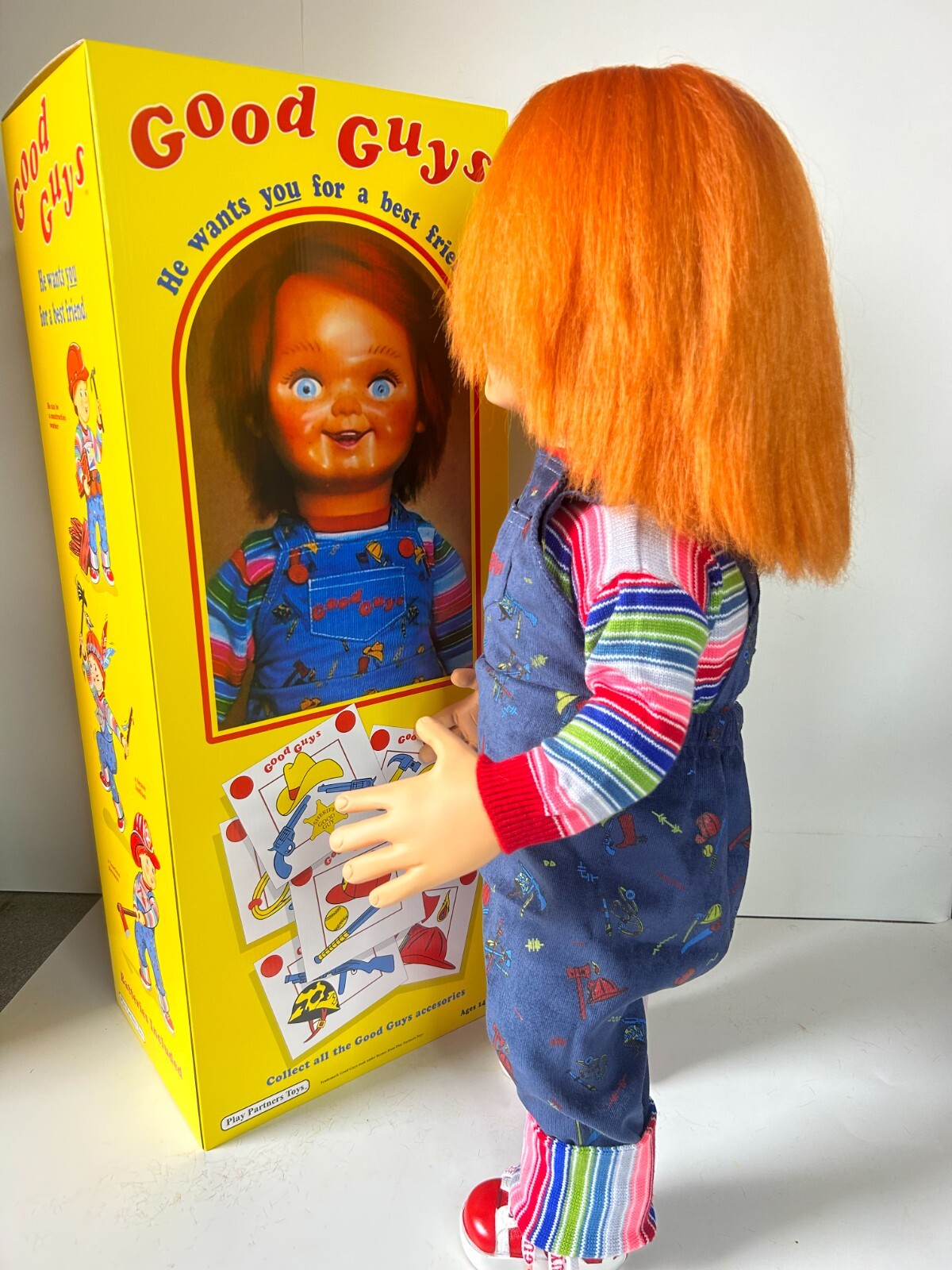 Chucky doll life size prop Curse Of Chucky Custom Good Guys eBay