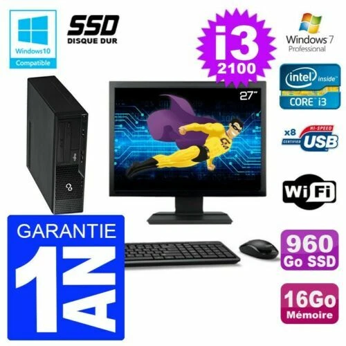 PCs de sobremesa y todo en uno Fujitsu Intel Core 2