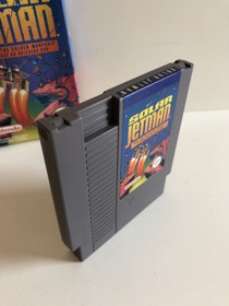 Jeu vid&eacute;o Jouet Vintage NES  Nintendo  Solar Jetman  la chasse au vaisseau d'or