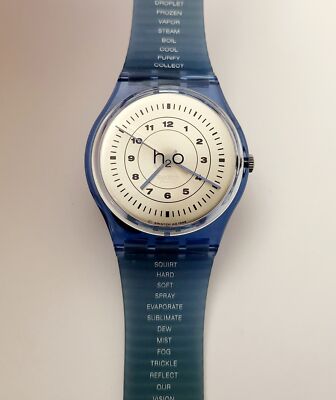 Swatch Watch - GN178 - BASIC ELEMENT Vintage 1999 Swatch Gent 34mm Watch - BASIC ELEMENT GN178  main image 2