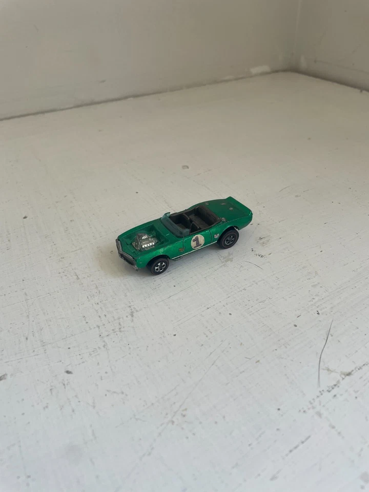 Hot Wheels Redline LIGHT MY FIREBIRD Verde HK Interior Oscuro Muy Bonitas CALCOMANÍAS ORIGINALES! Foto 2 de 4