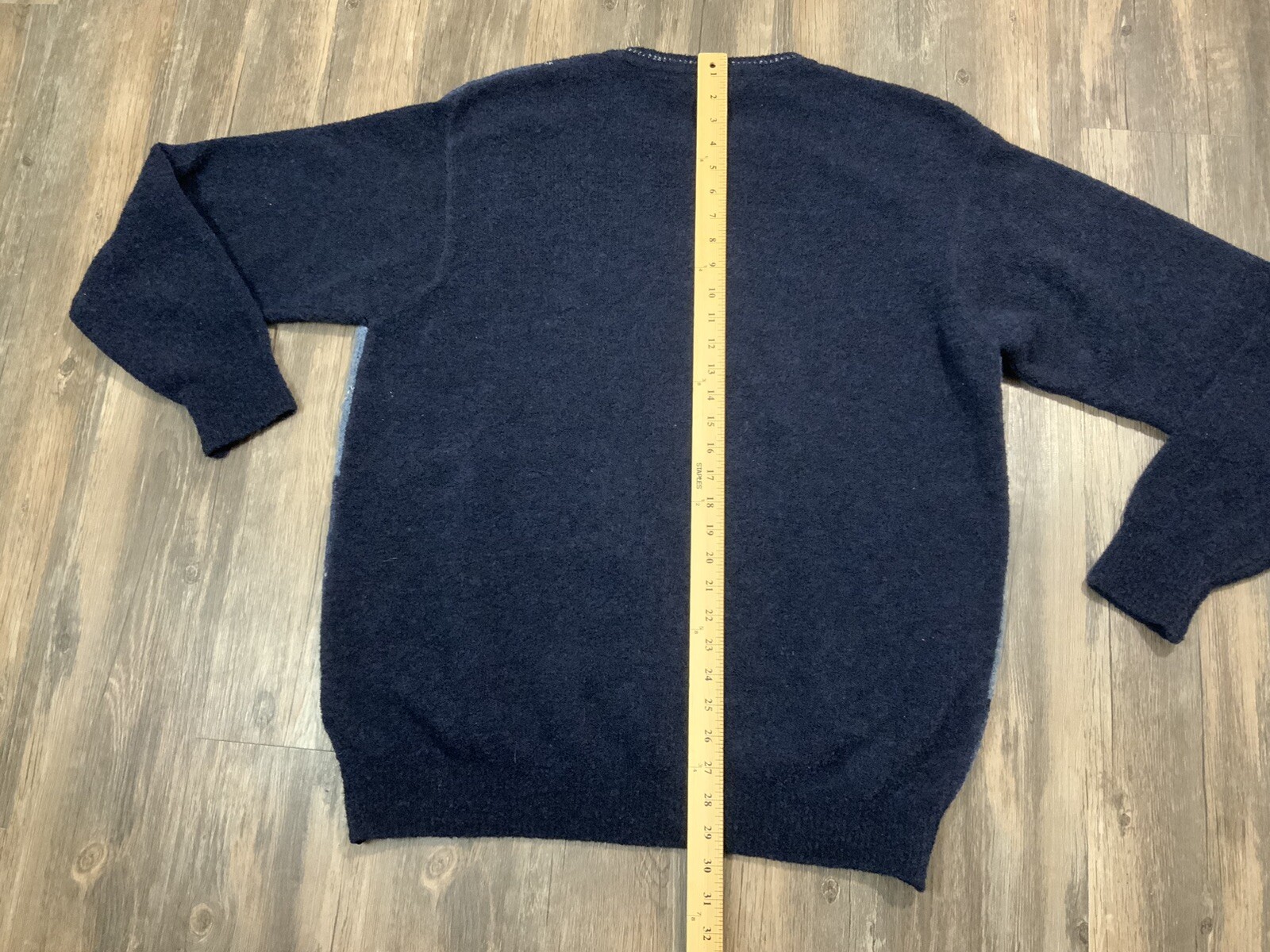 J. Ferrar Men's Sweater Size extra Large Blue Pullover wool XL eBay