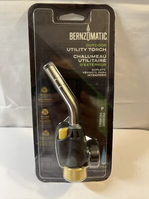 Bernzomatic Outdoor Utility Torch WT2301C Propane Grills Campfires Soldering DIY