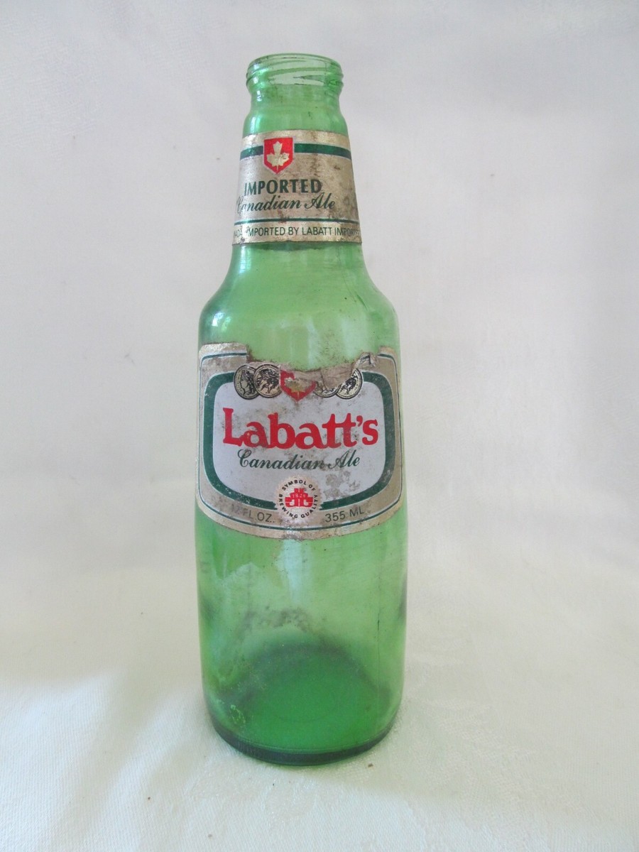 Vtg Labatt's Beer Bottle Green Glass 12 Fl. Oz. | eBay