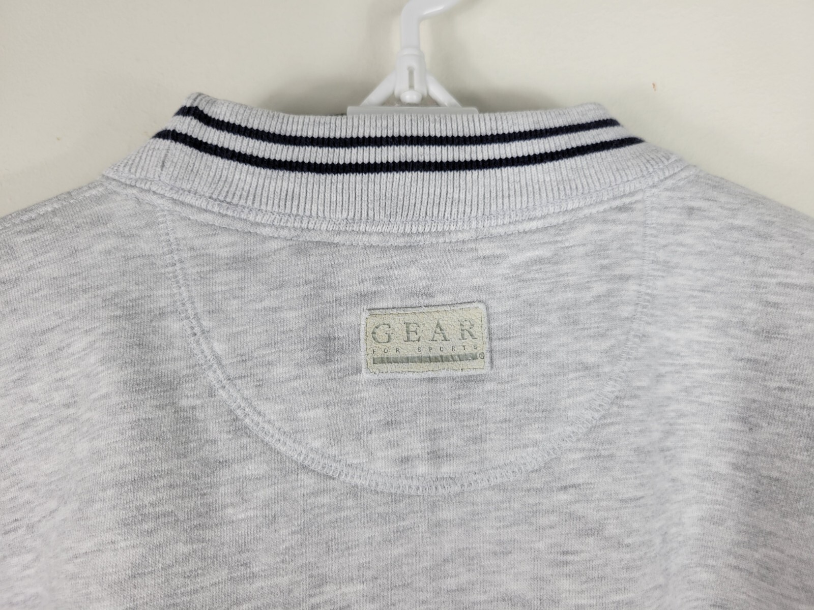 St. John's Jesuit GEAR For Sports Big Cotton Gray Crewneck Sweatshirt