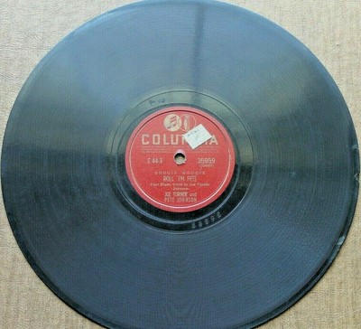 78 Rpm Joe Turner Pete Johnson Roll Em Pete B W Count Basie Boogie Woogie Ebay