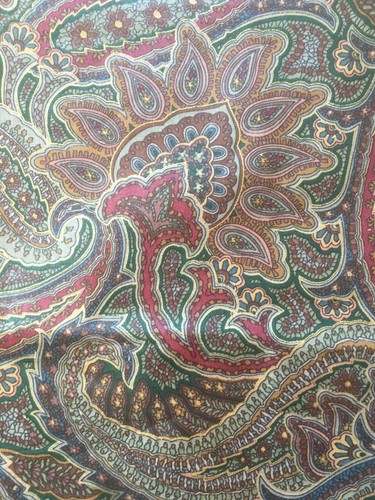 Decorative Wyngard Fabric. Paisley 4 pcs. 25x25 - Picture 7 of 8
