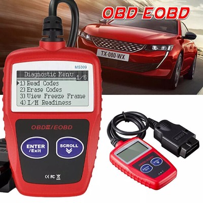 Engine Error Car Diagnostic Scanner Code Fault Erase Reset Tool Reader OBD2 EOBD
