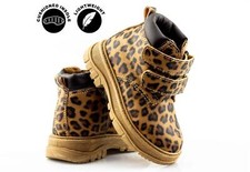 Girls Kids Winter Casual Lightweight Hiking Walking Strap Ankle Boots Shoes Size