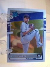 2020 Panini Donruss Optic  #76 - Lewis Thorpe RR, RC - Minnesota Twins  20-163