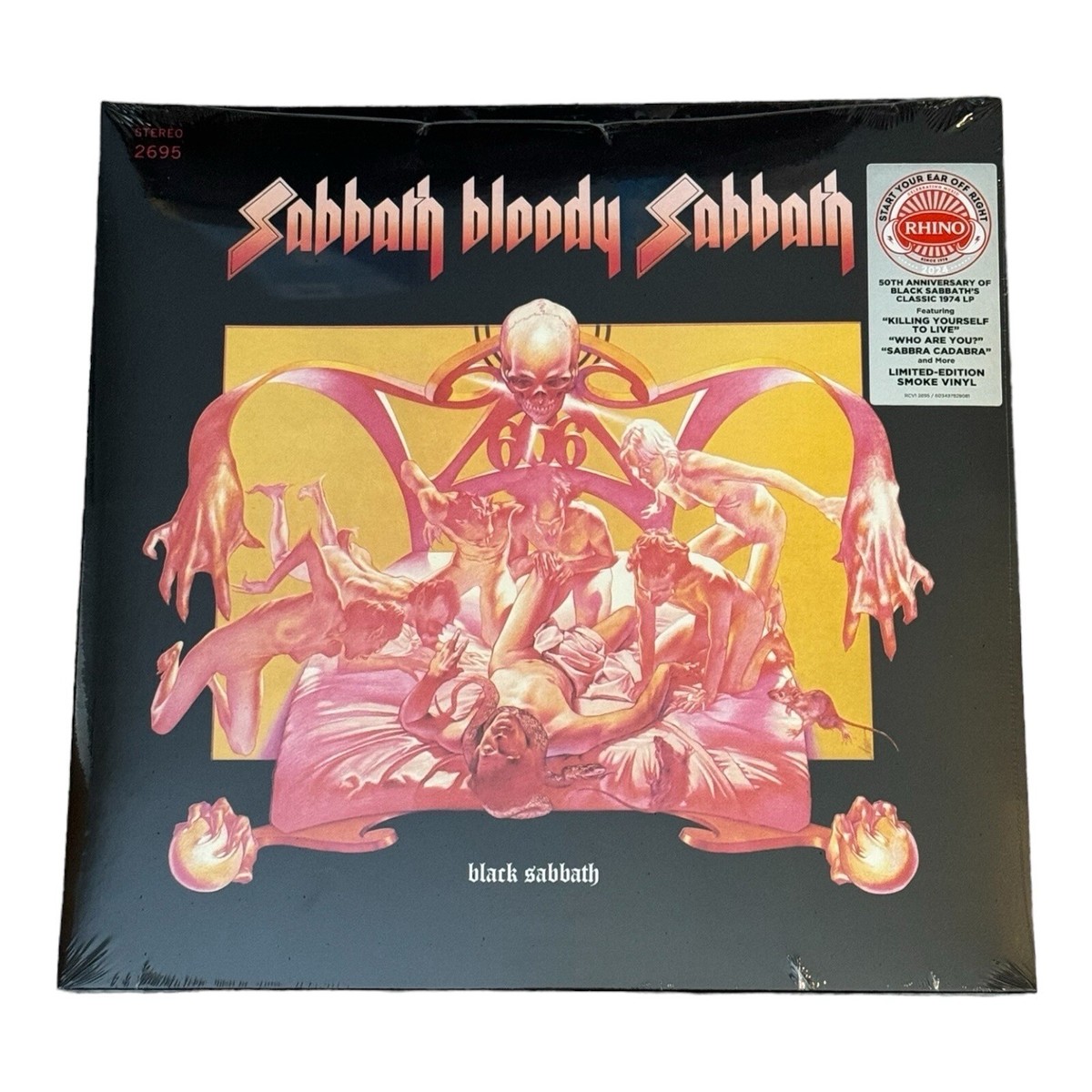 Black Sabbath Hoodie - Vintage Sabbath Bloody Sabbath Design