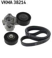 SKF Vkma 38214 Keilrippenriemensatz FüR BMW