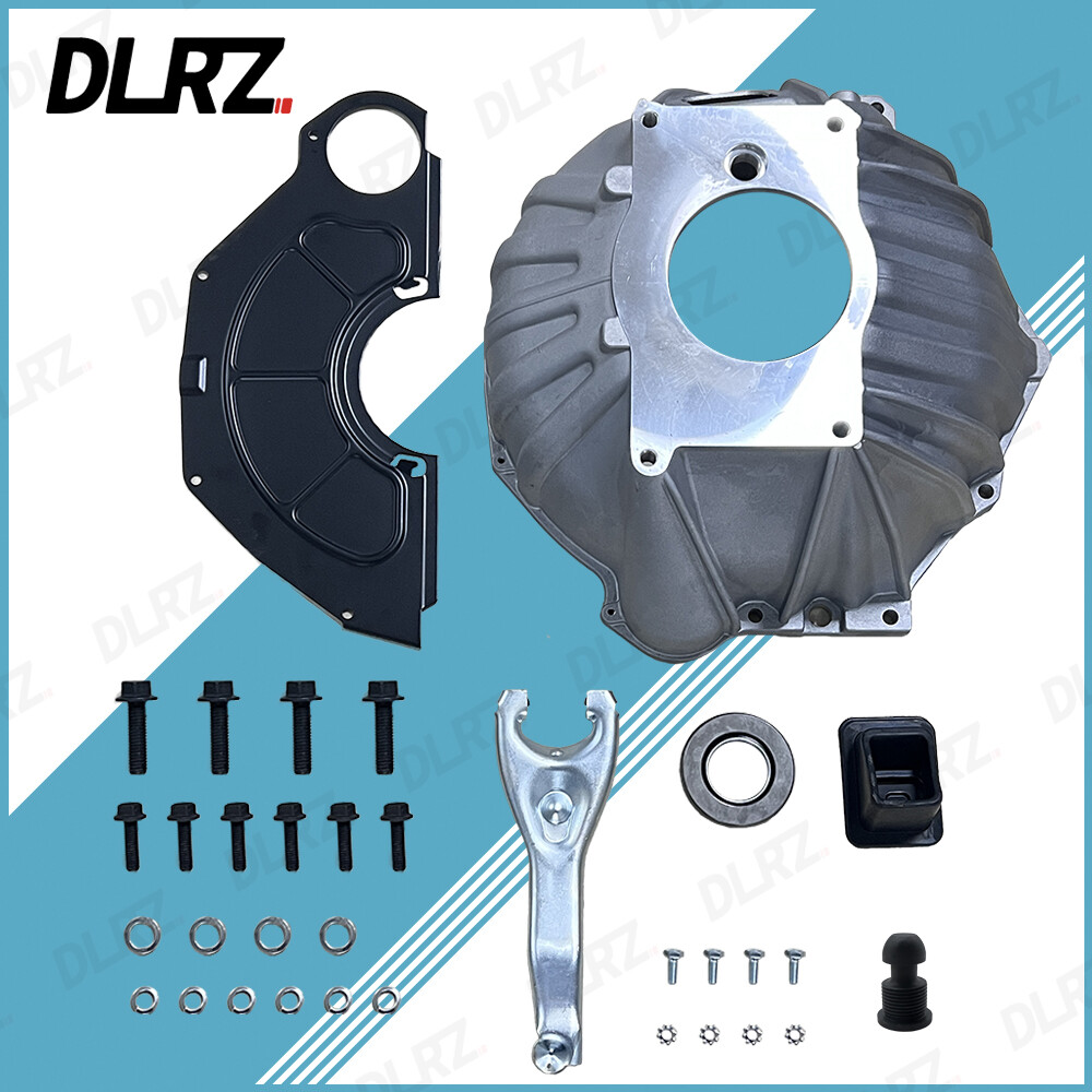 NEW CHEVY BELL HOUSING KIT & 11" CLUTCH FORK & THROWOUT BEARING & COVER 3899621 eBay