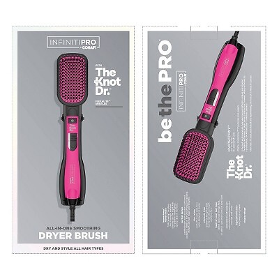 Infiniti Pro Conair Knot Doctor All-In-One Smoothing Dryer Brush 