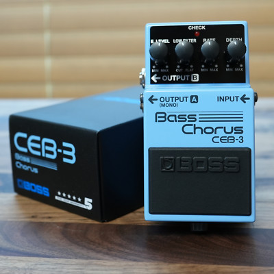 Boss CEB-3 Bass Chorus Effects Pedal Brand New