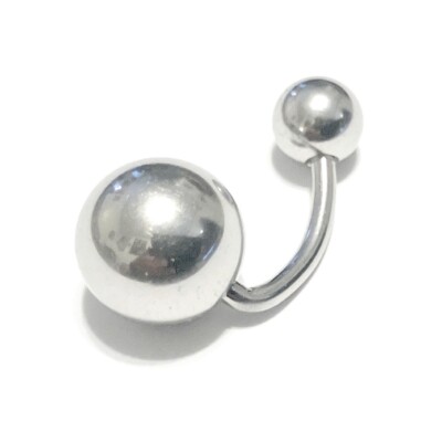 Handcrafted Surgical Steel J Shape for VCH Piercing Enhance to Triangle Piercing