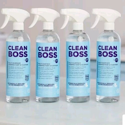 Clean Boss by Joy MultiSurface Disinfectant & Cleaner 4 Pack24 oz