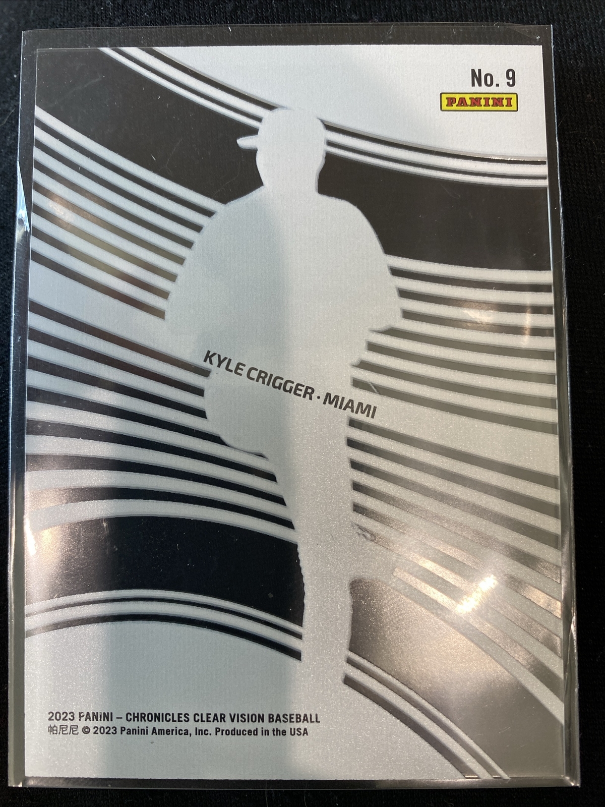 2023 Panini Chronicles - Clear Vision Kyle Crigger #9 (RC) for sale ...