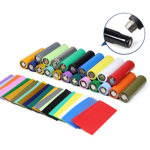 PVC Heat Shrink Tubing Wrap RC 18650 Battery Pack 7mm - 200mm LiPO NiMH NiCd - Picture 2 of 12