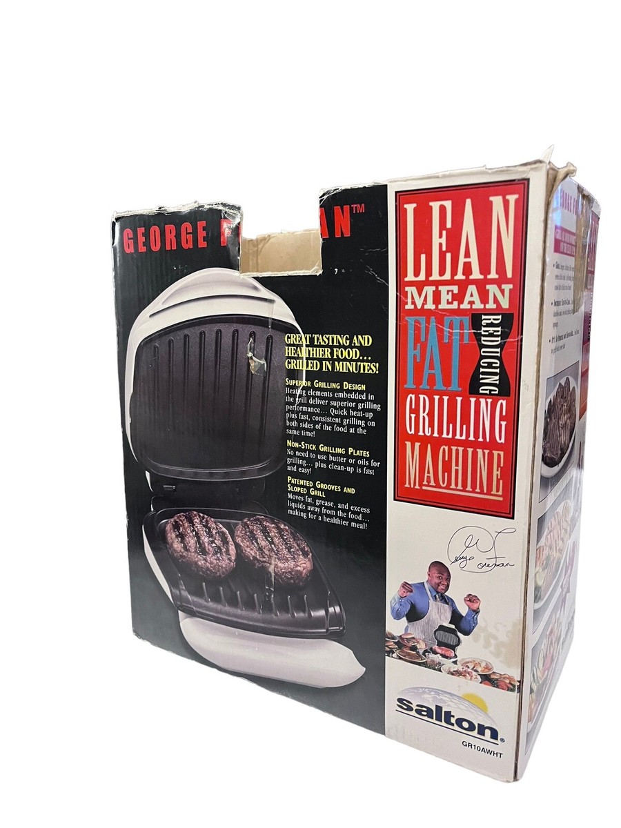 George Foreman Lean Mean Fat Reducing Grilling Machine GR10A