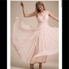 NWT BHLDN Eva dress in pearl