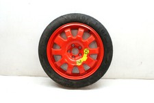 2016 JAGUAR XF S XE SPARE TIRE WHEEL ORANGE PIRELLI 135 80 18" OEM 16 17 18 19