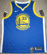 Kevin Durant Golden State Warriors Blue Men's Nike Swingman Jersey
