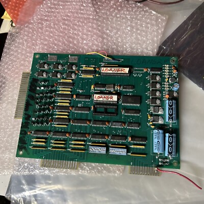 VINATAGE working Smokin Token Bay Tek  ARCADE Video GAME PCB BOARD Going Rfa3-15