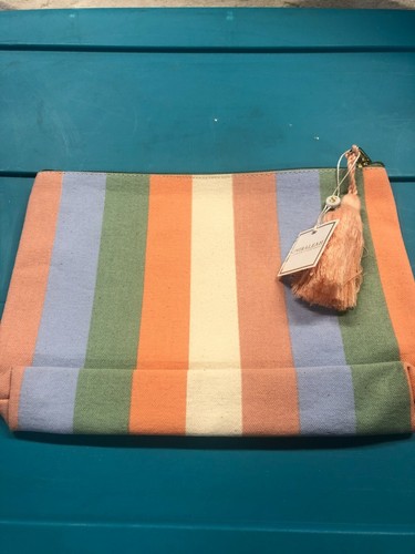 NEW LOT of 2 Shiraleah Cosmetic Makeup Travel Bags 10.5" x 7.75" x 1.5" - Picture 2 of 5