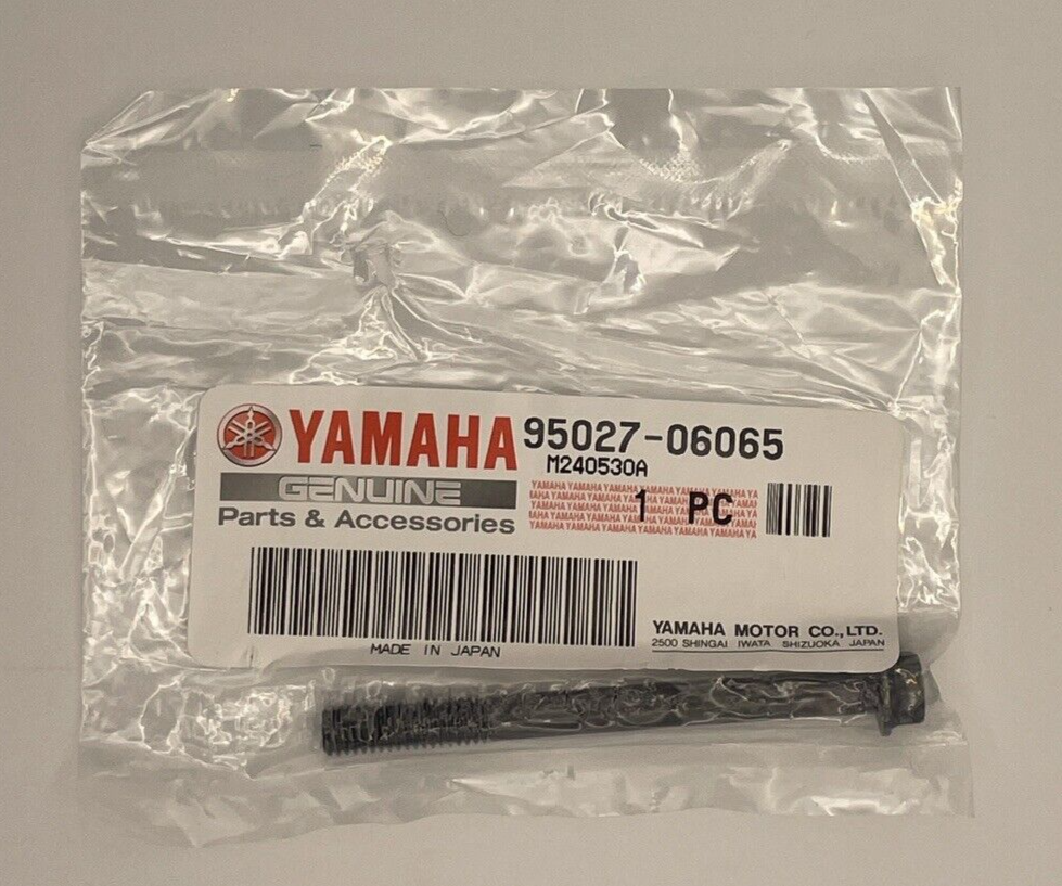 Yamaha BOLT, SMALL FLANGE 95027-06065-00 OEM NEW | eBay