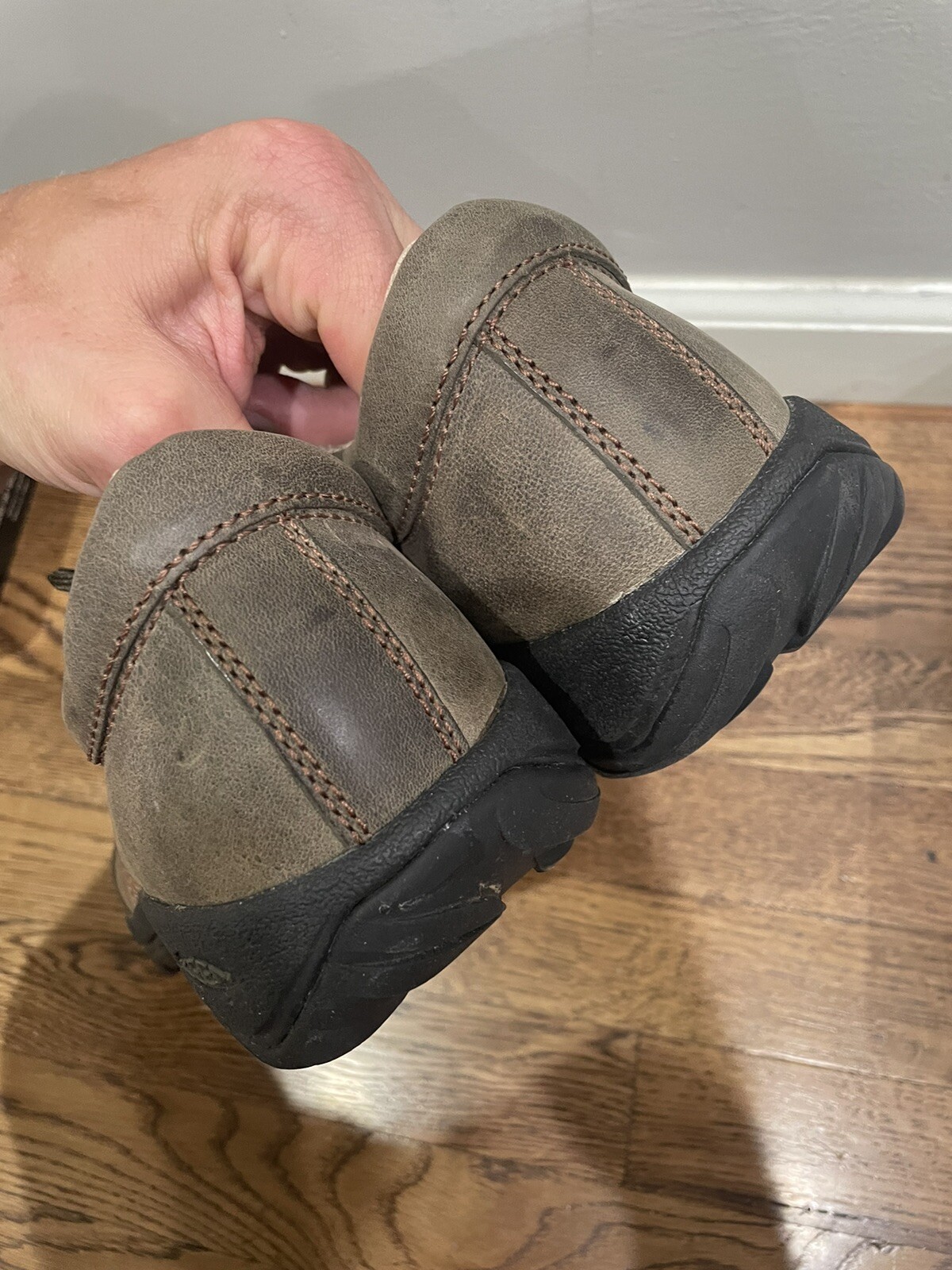 Scarpe da trekking Keen XT 0506 donna taglia US 10 pelle marrone stringate punta tonda