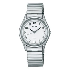 SEIKO ALBA AQGK439 White Men's Watch New in Box