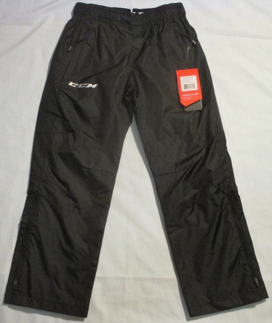 Youth S (8) CCM Ice Hockey TEAM Issue TACTICAL COOL PANT Warm Up BLACK