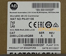Allen-Bradley 2080-LC30-48QBB Micro830 48 I/O Controller 2080LC3048QBB