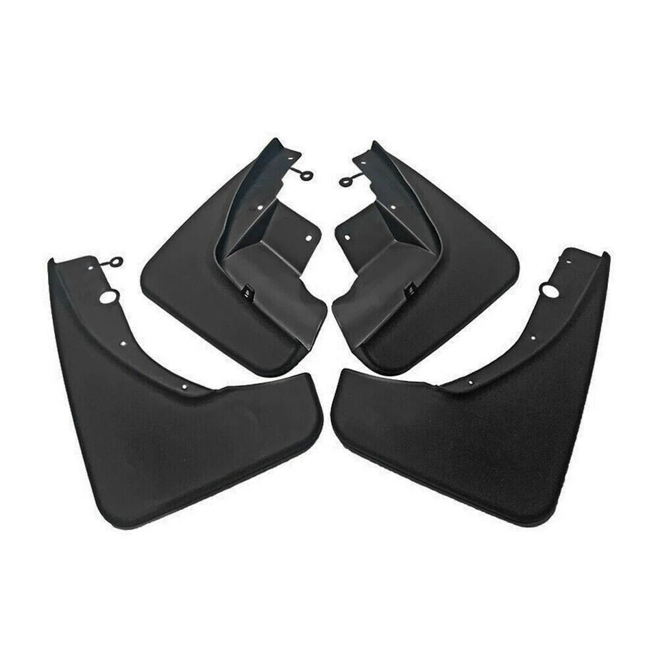 4 piezas guardabarros delanteros traseros negros para Jeep Grand Cherokee 2011-2022 Foto 3 de 4