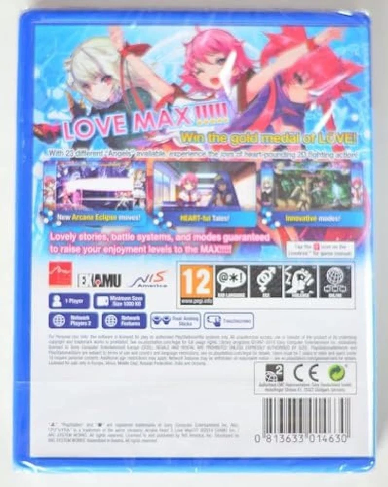 ARCANA HEART 3 LOVE MAX PS VITA GAME - Image 4 of 4
