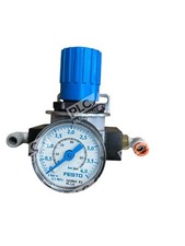 Festo LR-D-MINI Pressure Regulator W/ 162842 K1 Pressure Gauge 159624