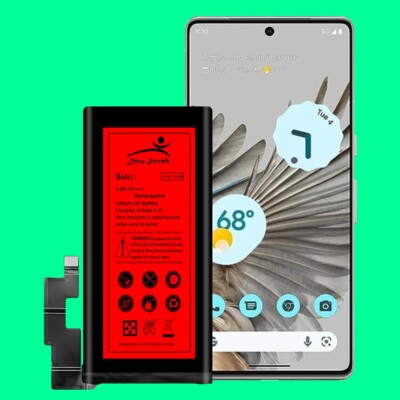 Deep Stretch 5100mAh Substitutable Li-Polymer Battery for Google Pixel 7 Pro USA