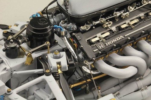 Top Studio 1/12 MP4/6 Engine Super Detail-Up Set Item # TD23160 Suit Tamiya Kit - Picture 8 of 17