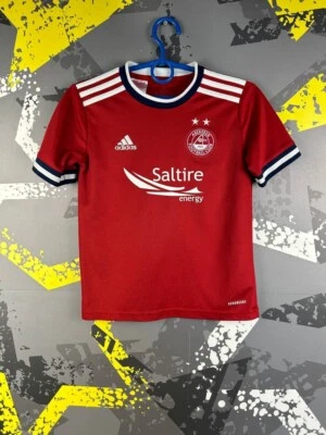 Aberdeen Jersey Home football shirt 2021 - 2022 Adidas Young SZ S 9-10YRS ig93 - Image 1 of 4