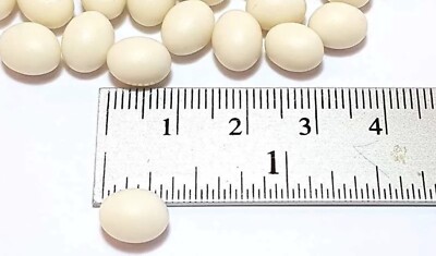 Barbi Dollhouse Miniature Food Mini Eggs White Raw Boiled Breakfast Lot    8pc
