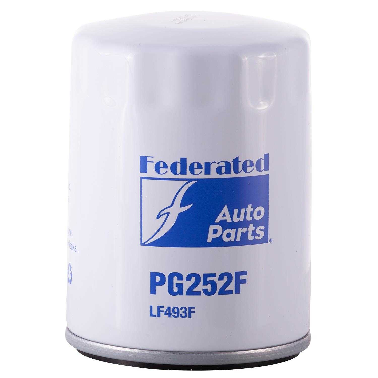 Engine Oil Filter-Natural FEDERATED FILTERS PG252F