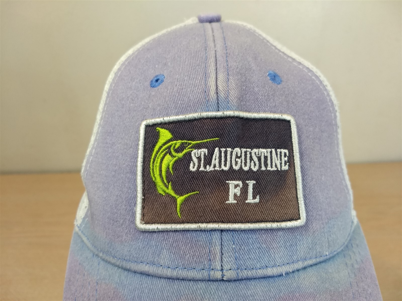 ST. AUGUSTINE FL ADJUSTABLE SNAPBACK TRUCKER/MESH… - image 3
