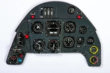Yahu Models 1/32 Messerschmitt Bf 109G Instrument Panel for Revell kit