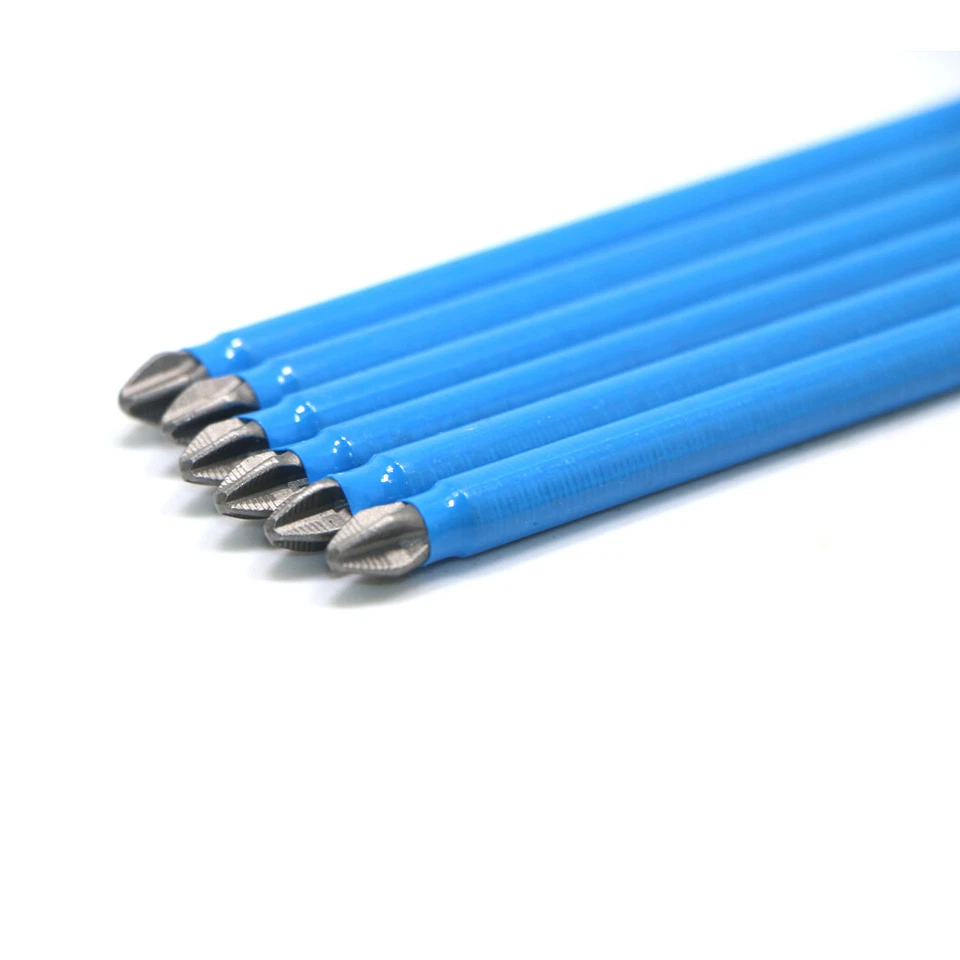 PH2 Phillips Anti Slip Screw Driver Set 1/4 Inch Hex Shank 127mm Long 6Pcs - Image 3 of 3