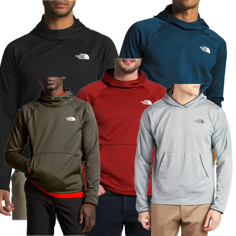 The North Face Men's Hoodie Long Sleeve Echo Rock Pullover Hooded Sweatshirt